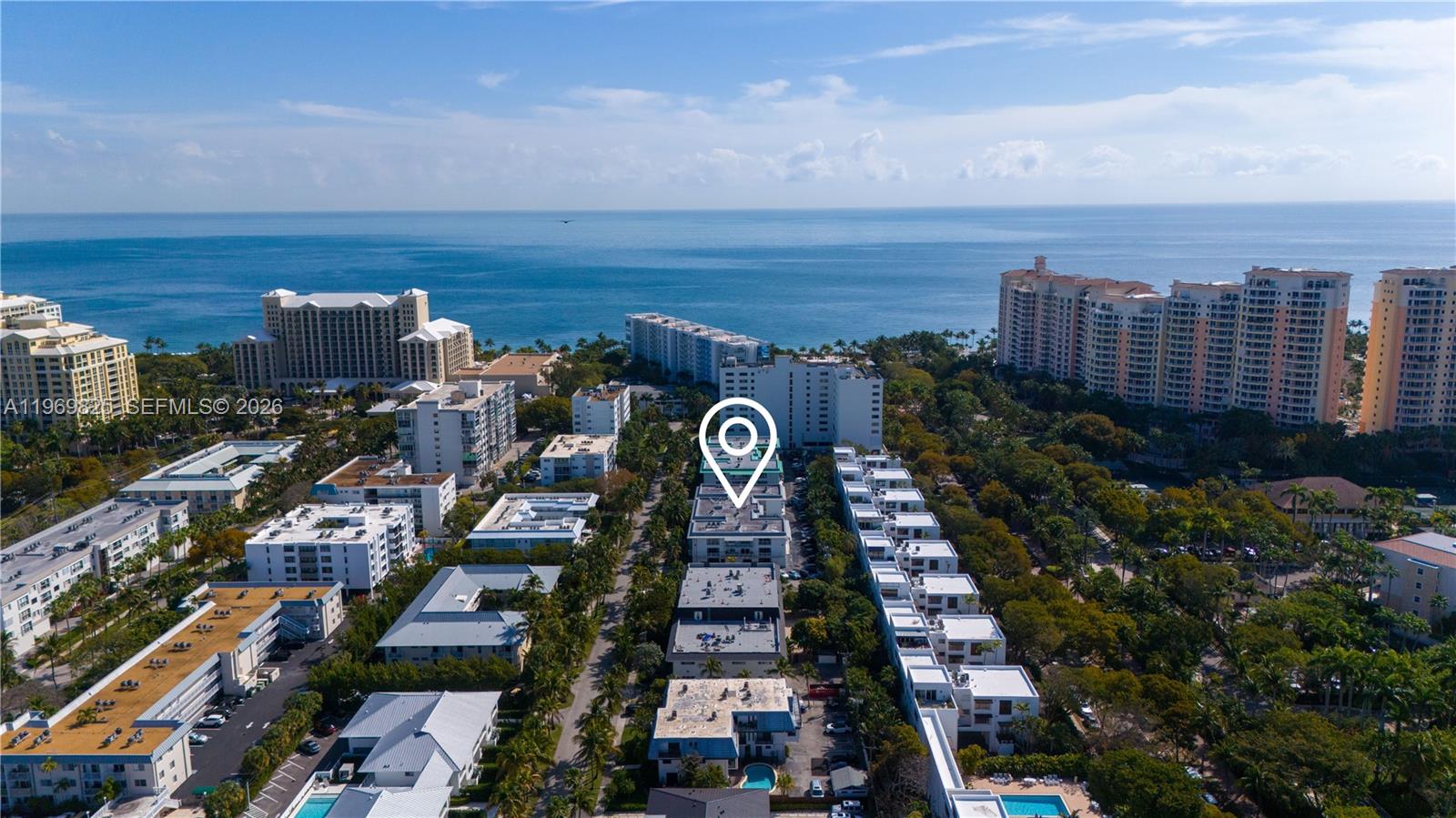 290 Sunrise Drive, Unit 2L Key Biscayne, FL 33149 - Photo 3 of 16 an aerial view of a city