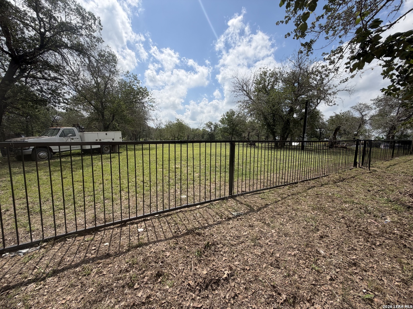 25594 Sunset Road San Antonio, TX 78264 - Photo 6 of 7 a view of a yard with a large trees