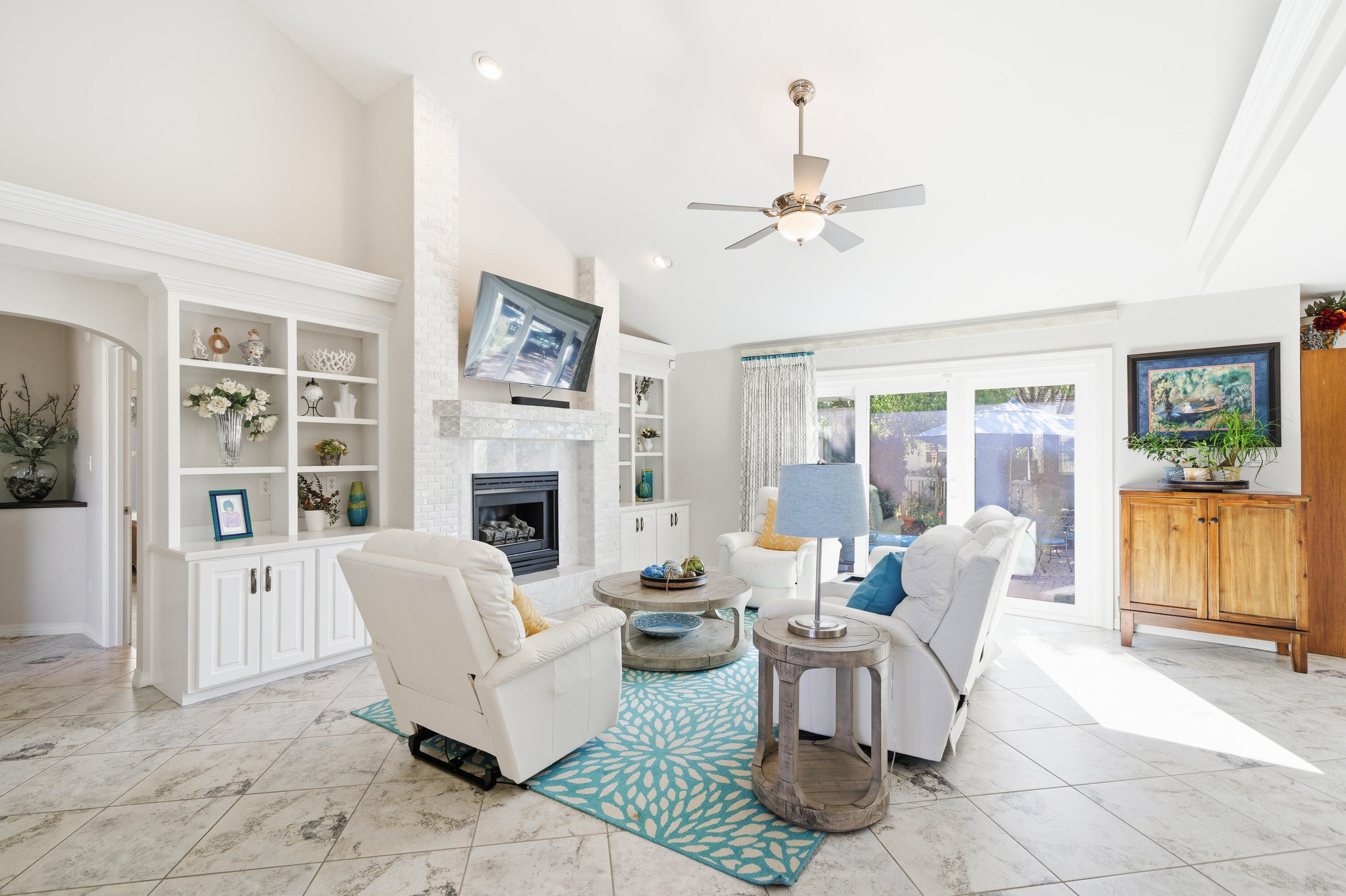 25 Tristram Way Miramar Beach, FL 32550 - Photo 11 of 50 a living room with fireplace furniture and a window