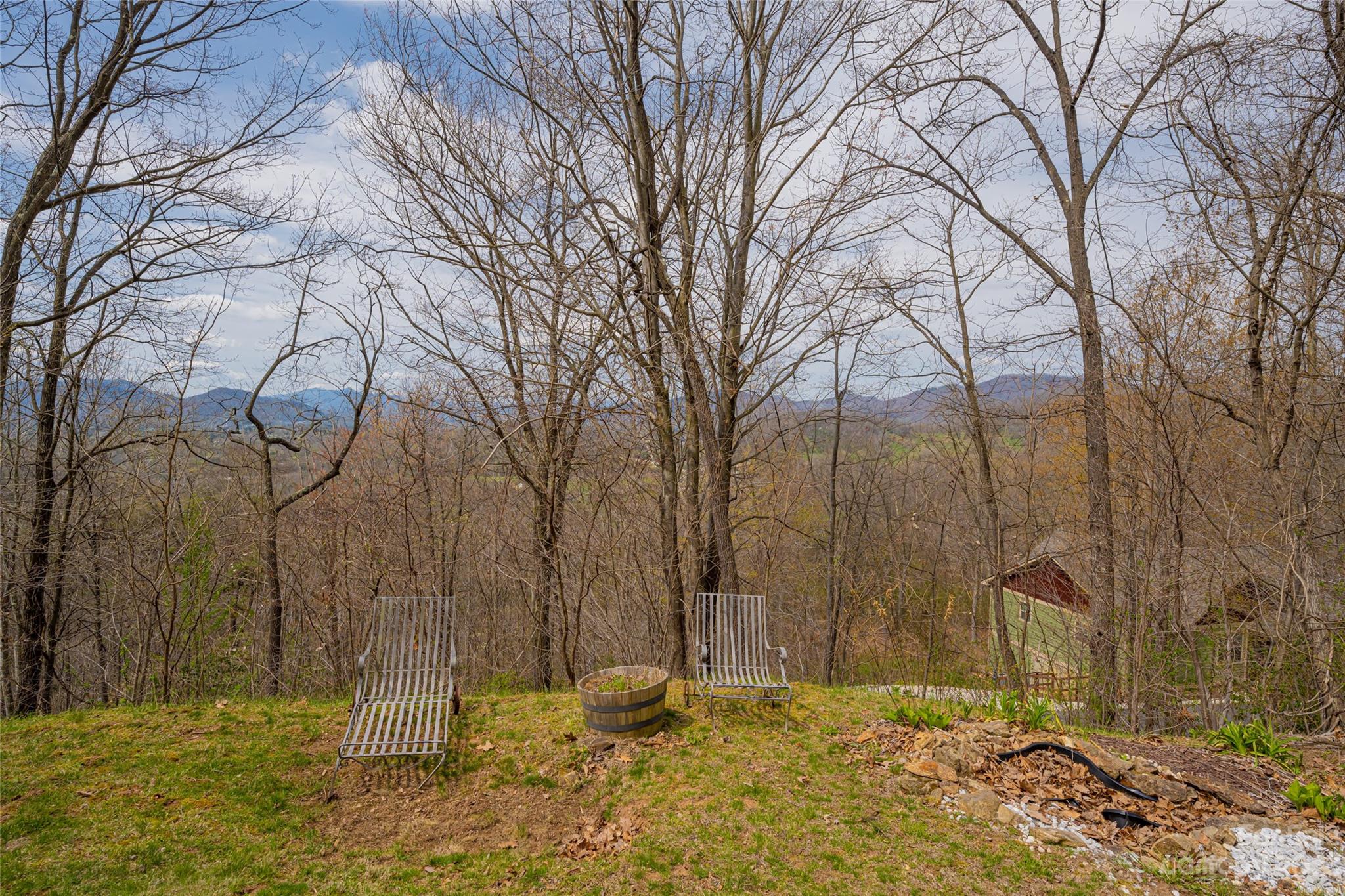 142 Blake Drive Canton, NC 28716 - Photo 35 of 44 a backyard of house with trees