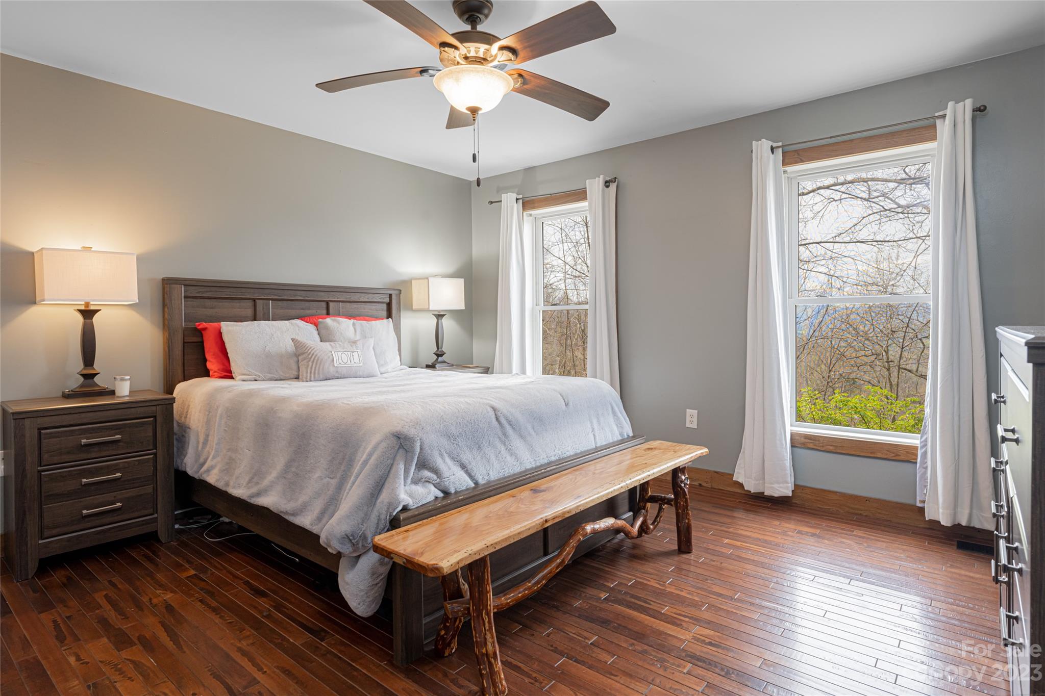 142 Blake Drive Canton, NC 28716 - Photo 8 of 44 a bed room with a bed and a window