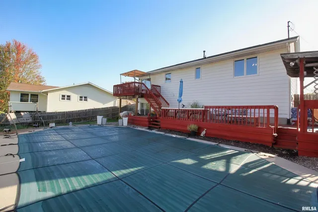 a view of a house with a patio