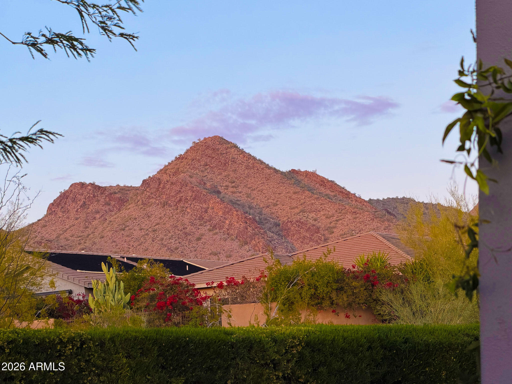 9750 East Mountain Spring Road Scottsdale, AZ 85255 - Photo 39 of 42 Mountain Views from Yard
