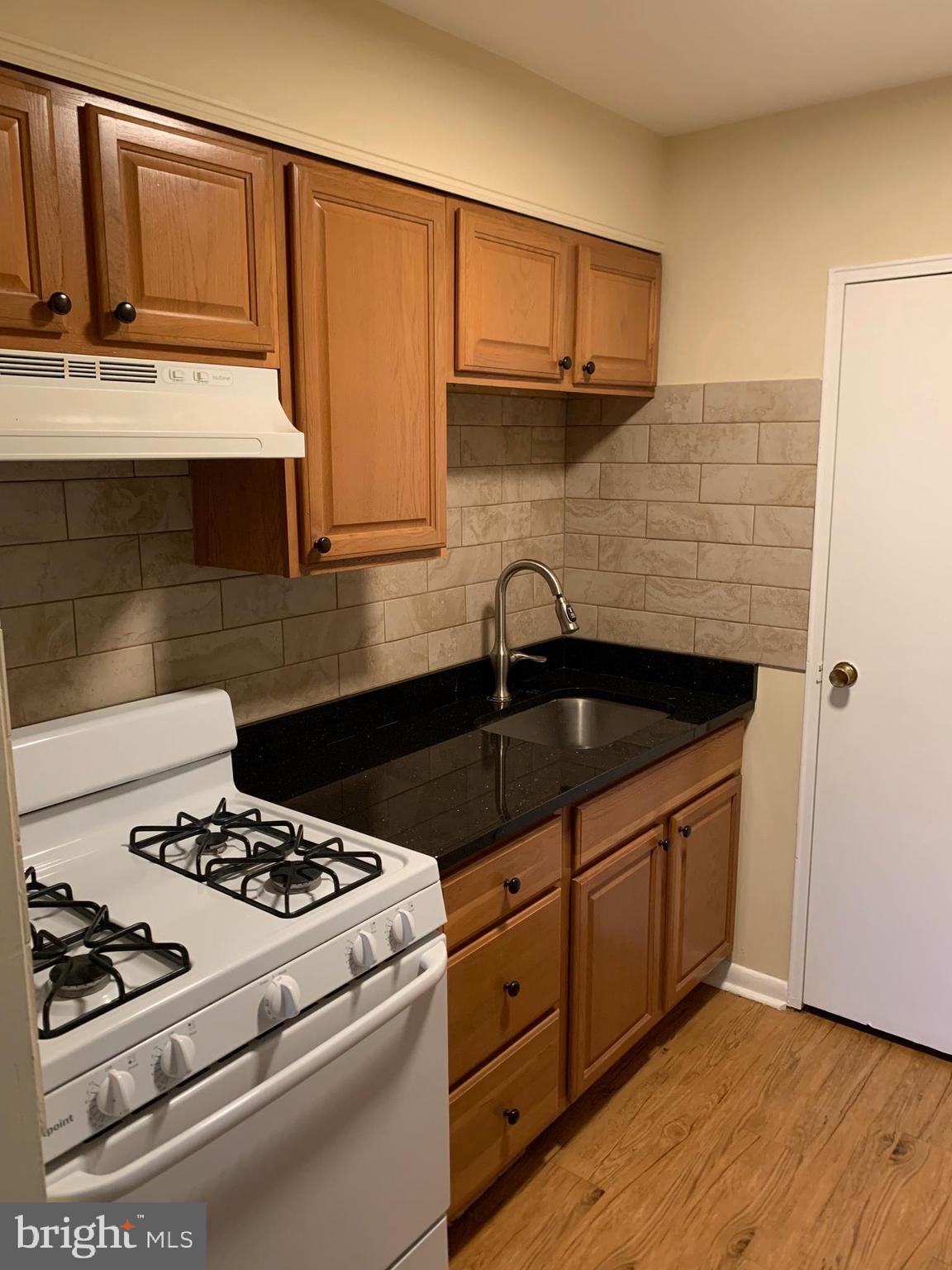 459 Hockersville Road, Unit 305 Hershey, PA 17033 - Photo 6 of 14 a kitchen with granite countertop a sink a stove and cabinets
