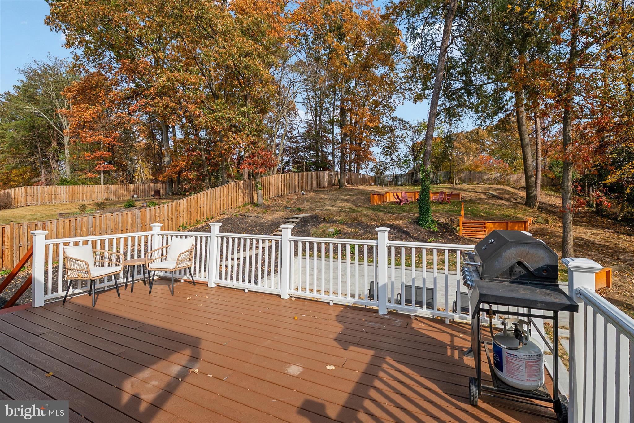 155 Barbara Road Severna Park, MD 21146 - Photo 12 of 51 a view of balcony with wooden floor and seating
