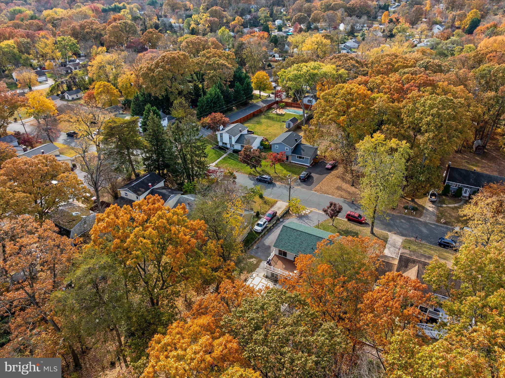 155 Barbara Road Severna Park, MD 21146 - Photo 32 of 51 an aerial view of residential houses with outdoor space