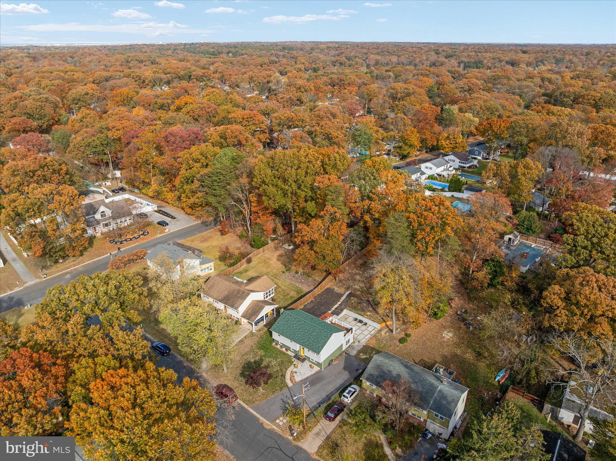 155 Barbara Road Severna Park, MD 21146 - Photo 37 of 51 an aerial view of residential building with parking space