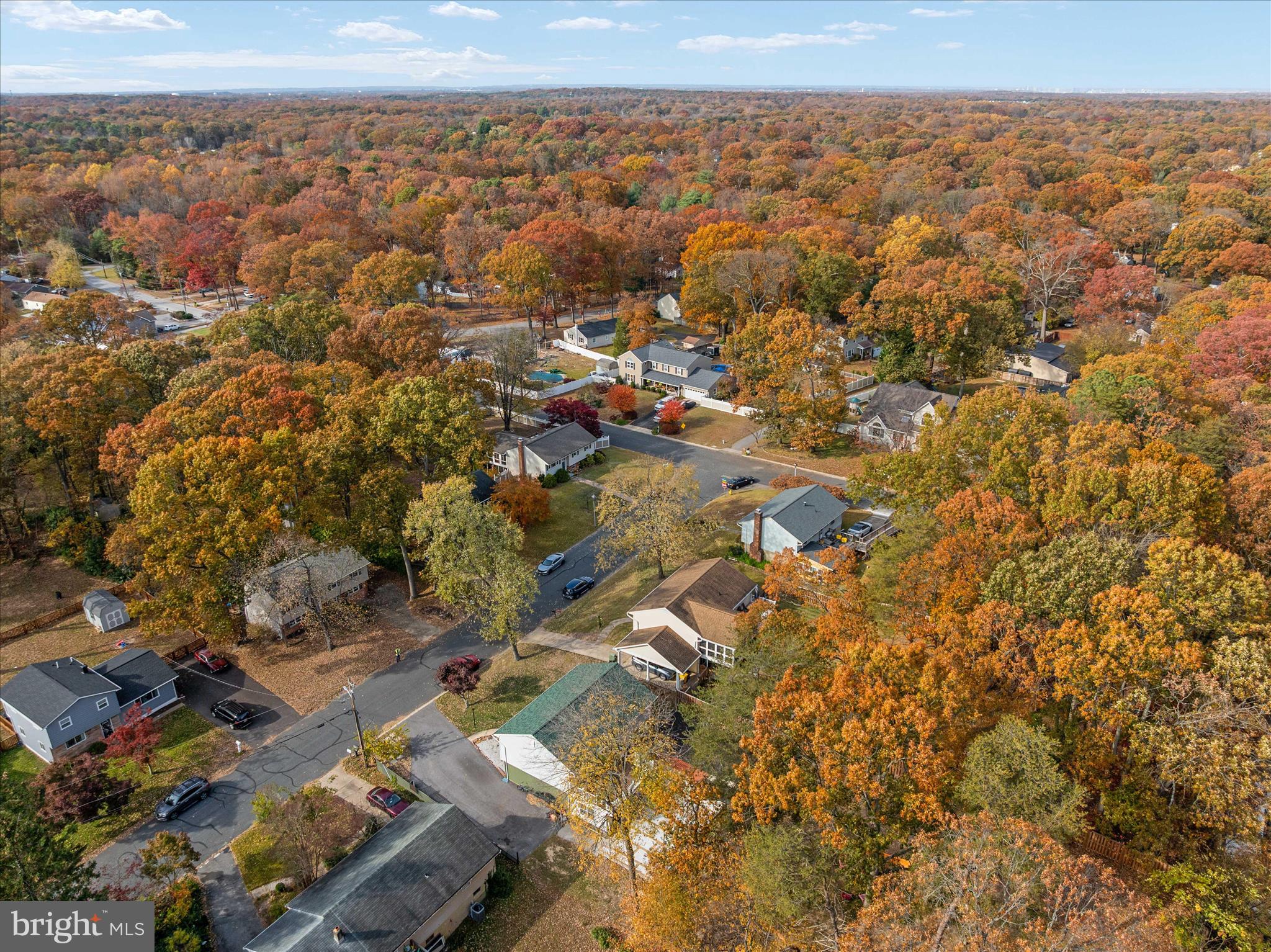 155 Barbara Road Severna Park, MD 21146 - Photo 41 of 51 an aerial view of residential house and parking space