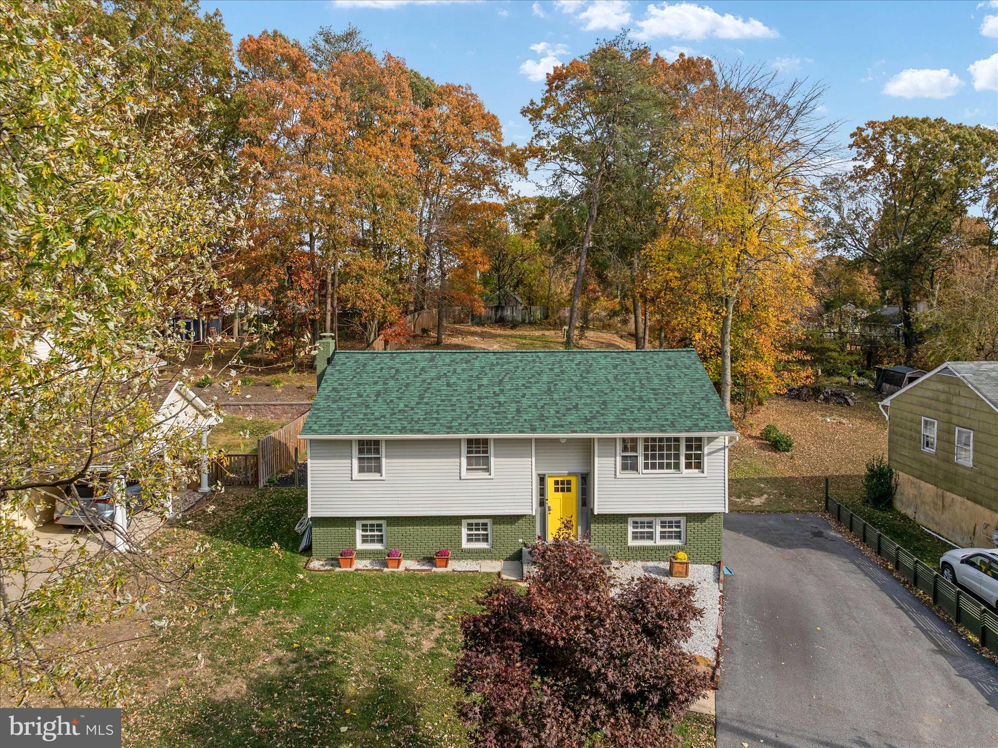 155 Barbara Road Severna Park, MD 21146 - Photo 49 of 51 a aerial view of a house with garden