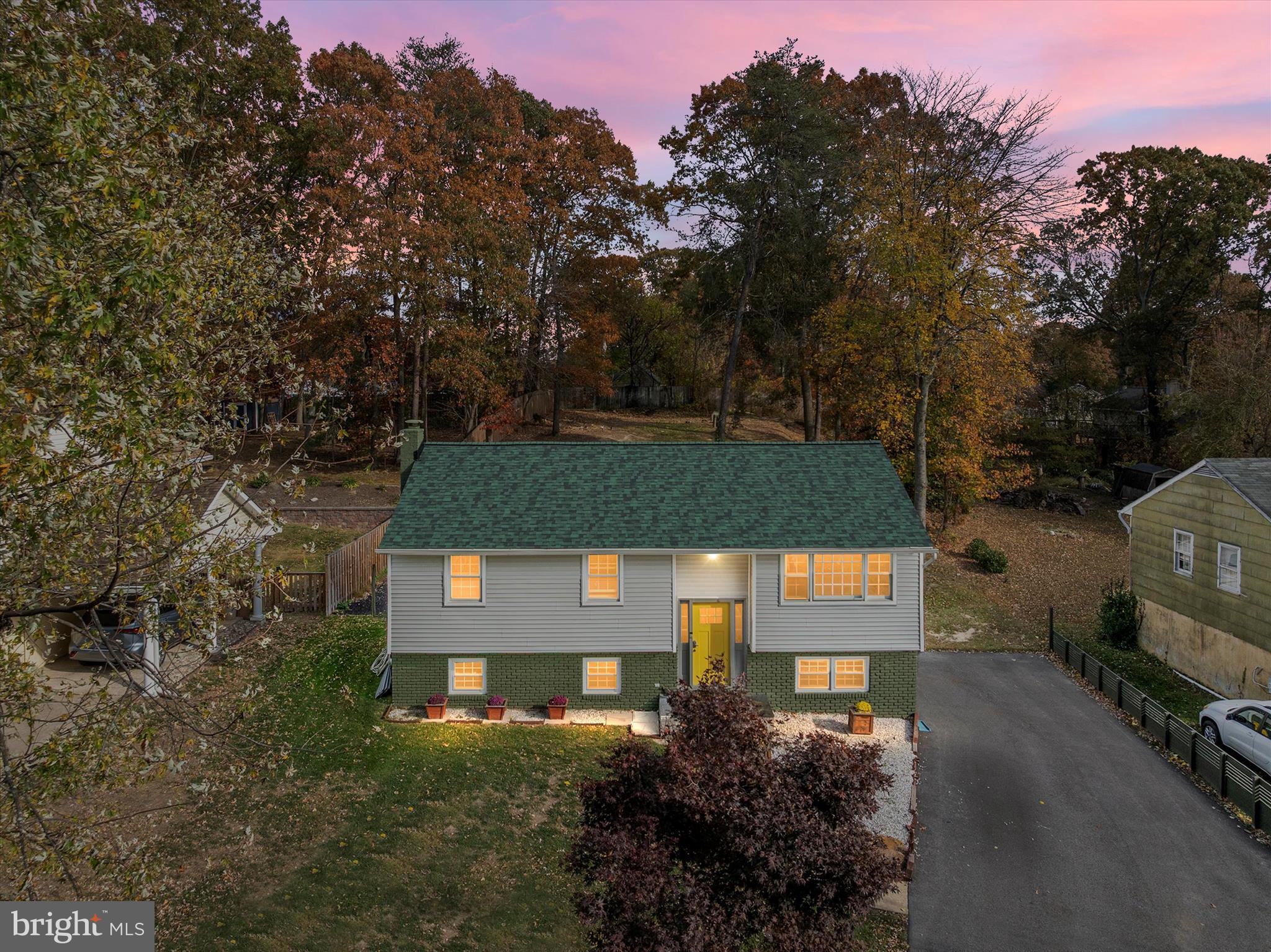 155 Barbara Road Severna Park, MD 21146 - Photo 50 of 51 an aerial view of a house with yard and tree s