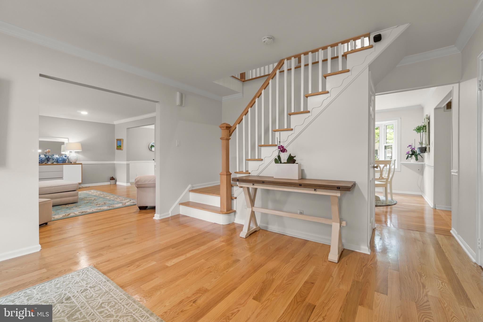 1757 Larkspur Road Cherry Hill, NJ 08003 - Photo 6 of 45 New wood floors and new wood staircase