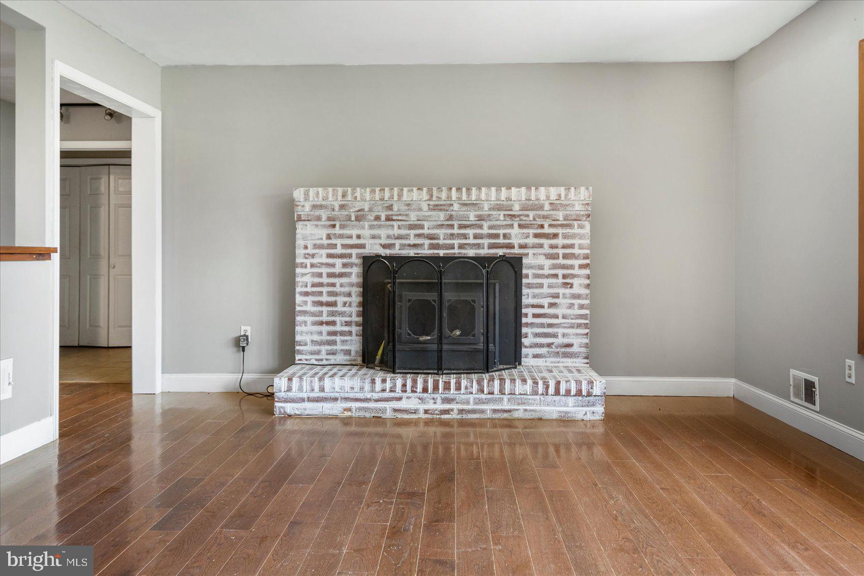 3512 Farm Road Aberdeen, MD 21001 - Photo 25 of 45 Wood Burning Fireplace Perfect for Cold Nights.