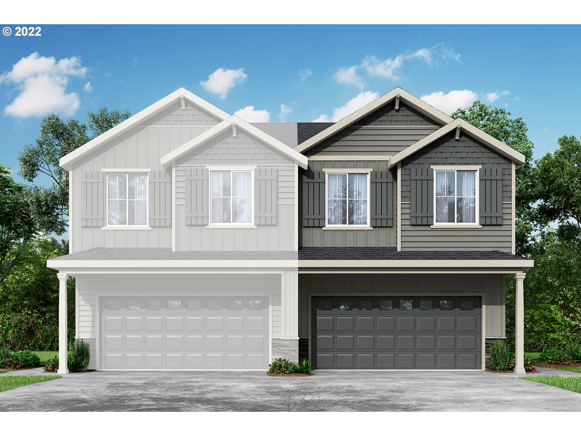 4232 South Cloverhill Way Ridgefield, WA 98642 - Photo 1 of 30 a front view of a house with a yard