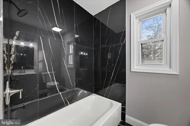 an empty room with a workbench