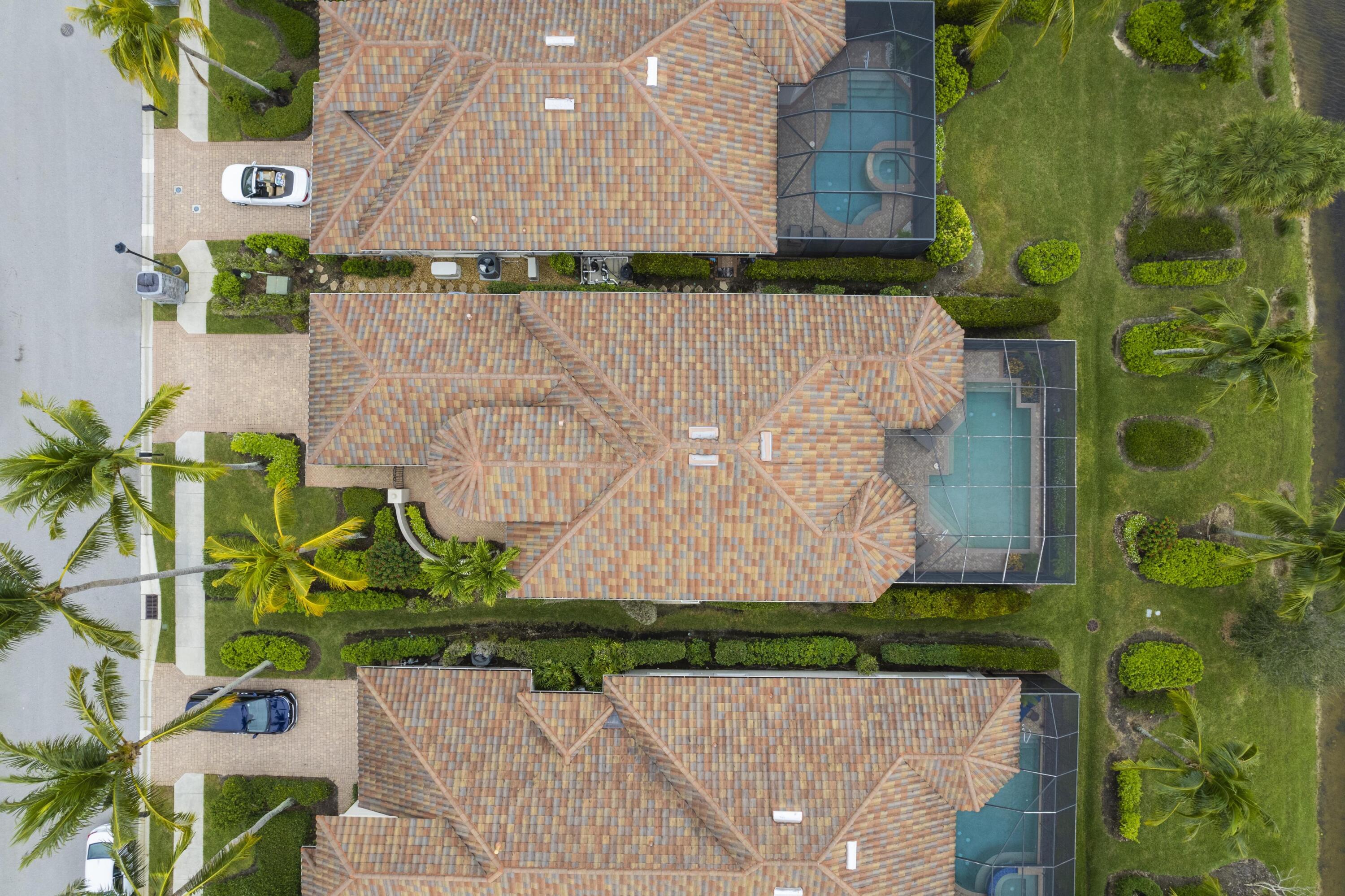 9100 Cherry Oaks Trail Naples, FL 34114 - Photo 29 of 33 an aerial view of a house with a garden