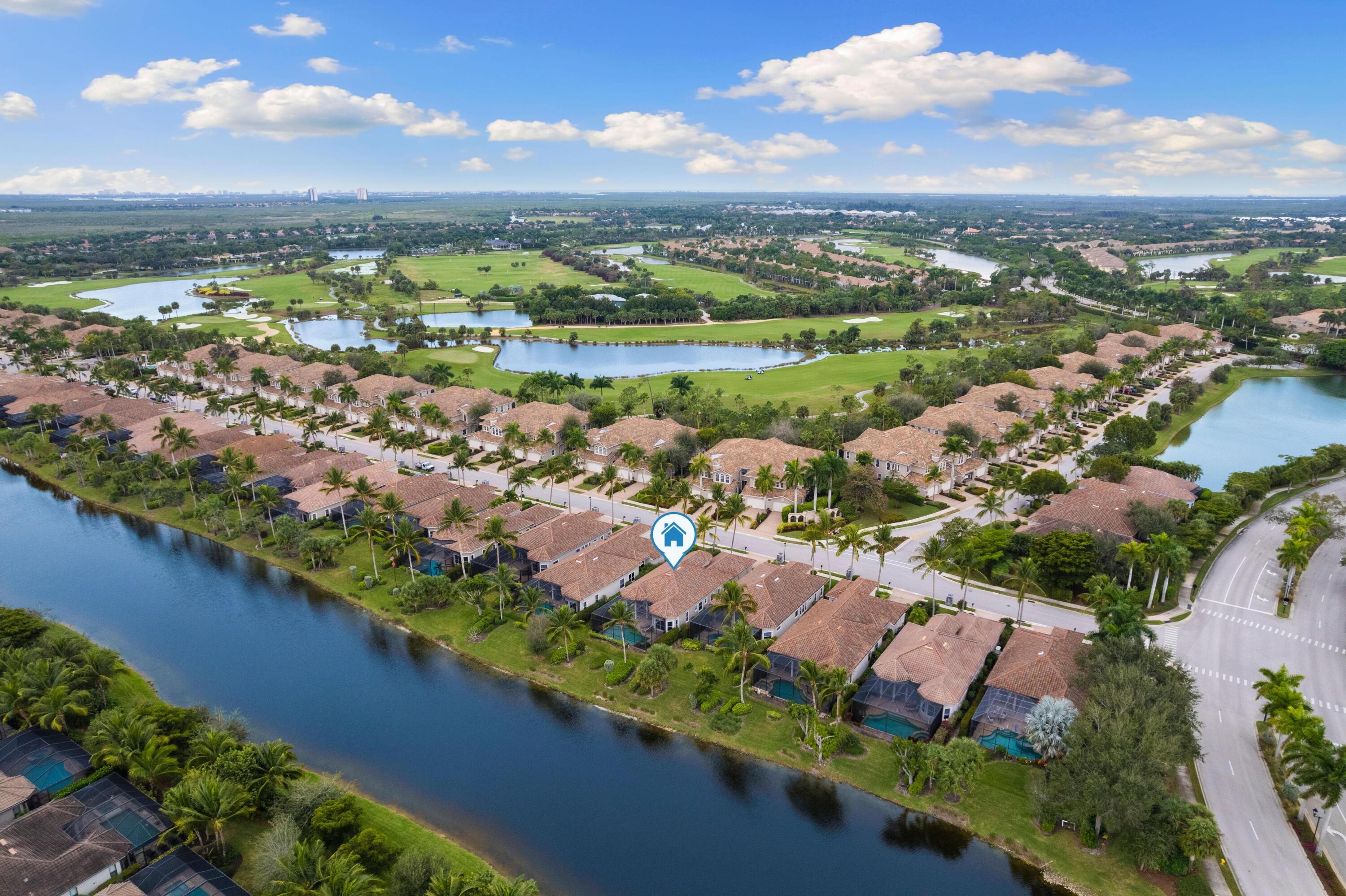 9100 Cherry Oaks Trail Naples, FL 34114 - Photo 33 of 33 an aerial view of residential houses with outdoor space