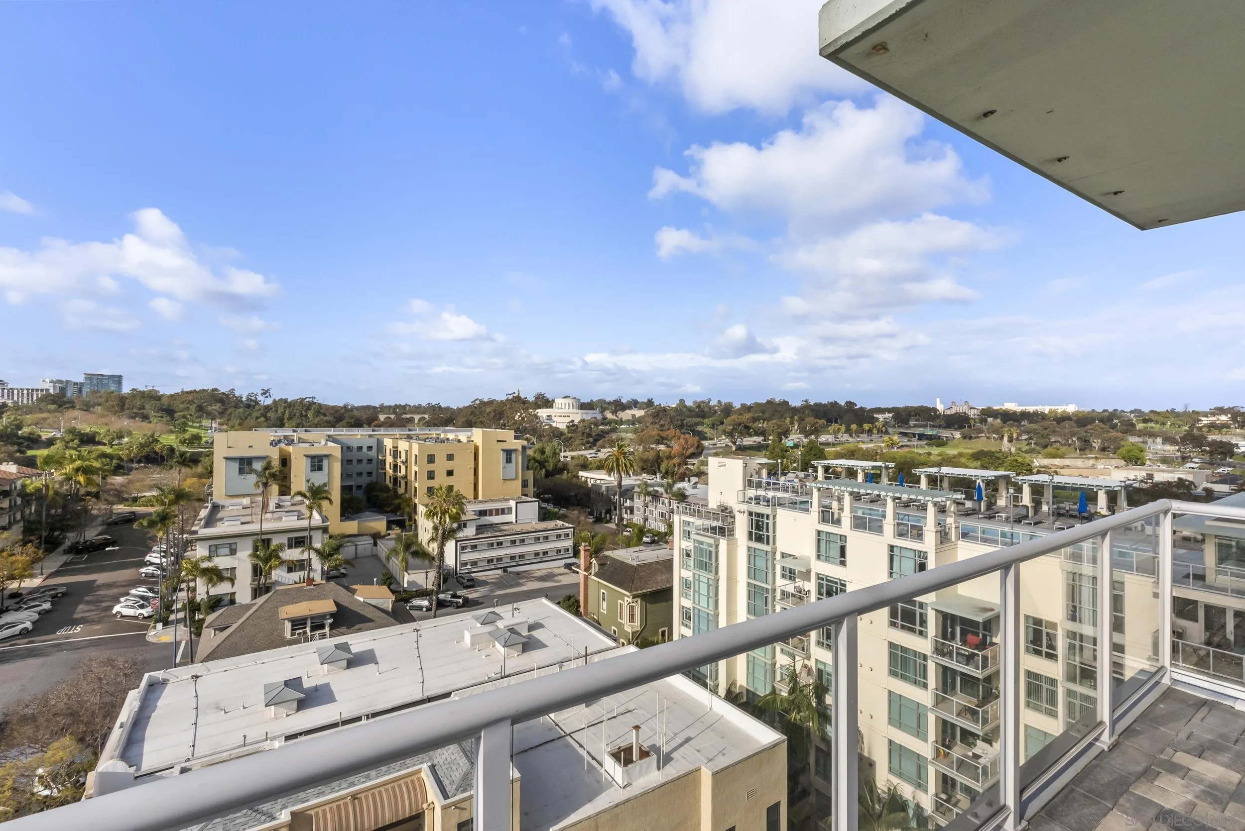 850 Beech Street, Unit 1205 San Diego, CA 92101 - Photo 34 of 66 a view of a balcony with city view