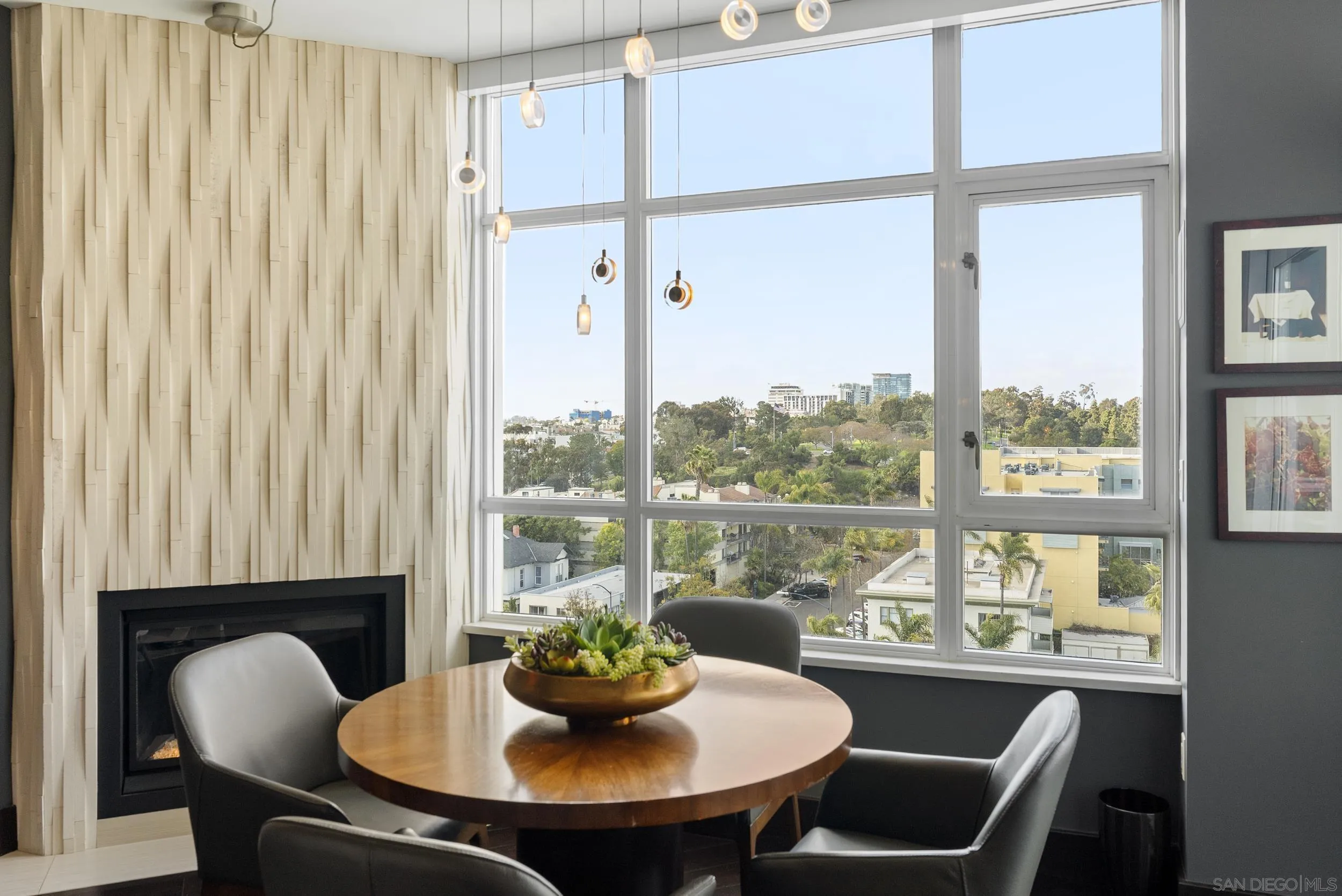 850 Beech Street, Unit 1205 San Diego, CA 92101 - Photo 37 of 66 a view of a dining room with furniture window and outside view