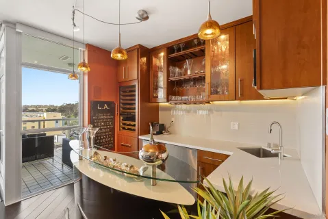 front view of a large building