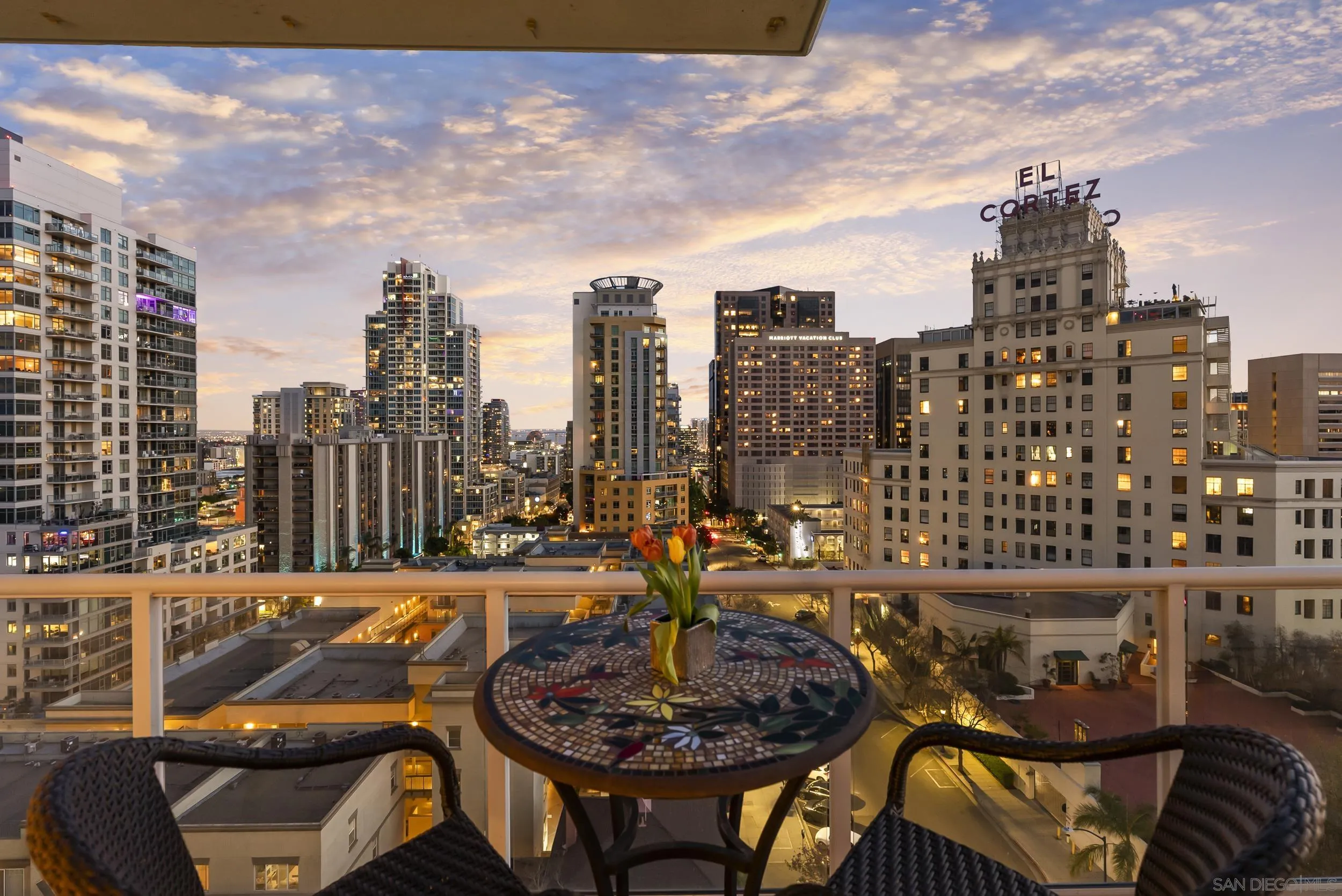 850 Beech Street, Unit 1205 San Diego, CA 92101 - Photo 7 of 66 a view of a city with tall buildings
