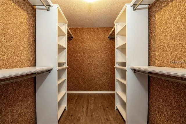 a view of balcony and wooden floor