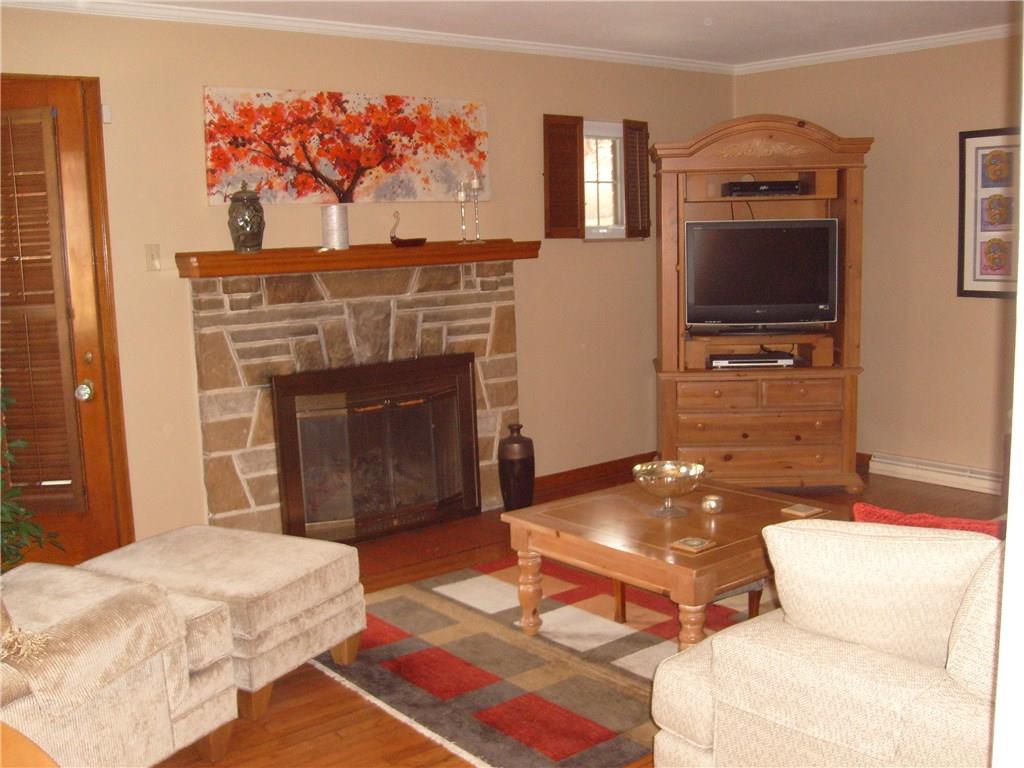 220 Cascade Road Forest Hills, PA 15221 - Photo 8 of 25 Impressive stone decorative fireplace