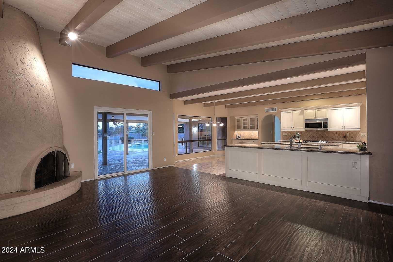 8103 East Redfield Road Scottsdale, AZ 85260 - Photo 15 of 85 Night-Family Room-Kitchen