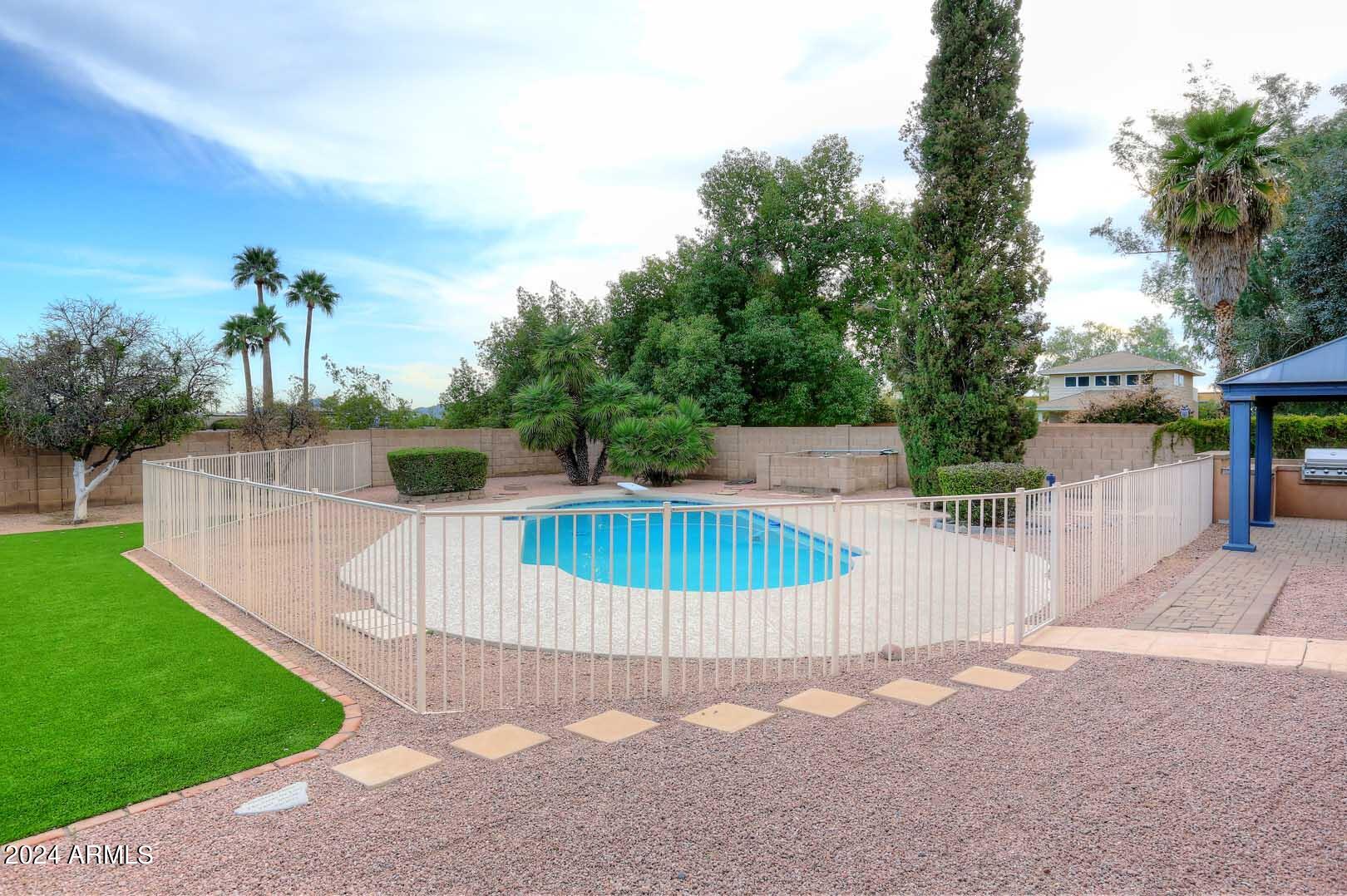 8103 East Redfield Road Scottsdale, AZ 85260 - Photo 36 of 85 Fenced Pool Area