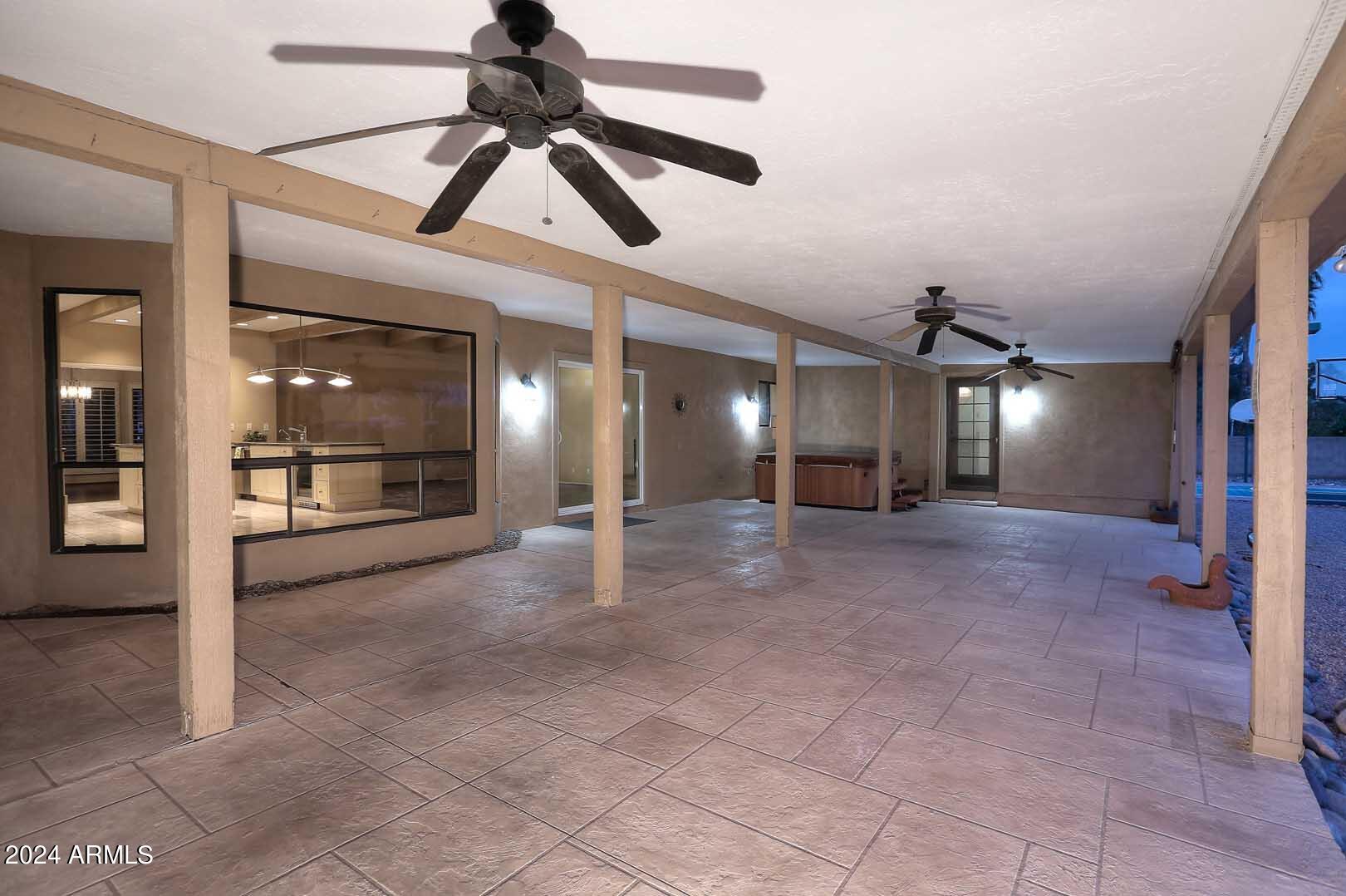 8103 East Redfield Road Scottsdale, AZ 85260 - Photo 43 of 85 Night-Huge Covered Patio2