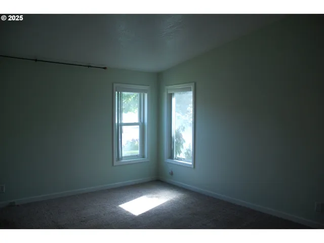 a view of empty room