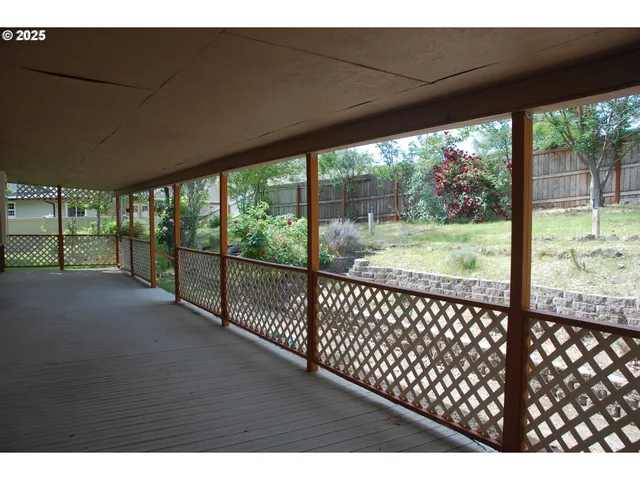 a view of outdoor space with backyard