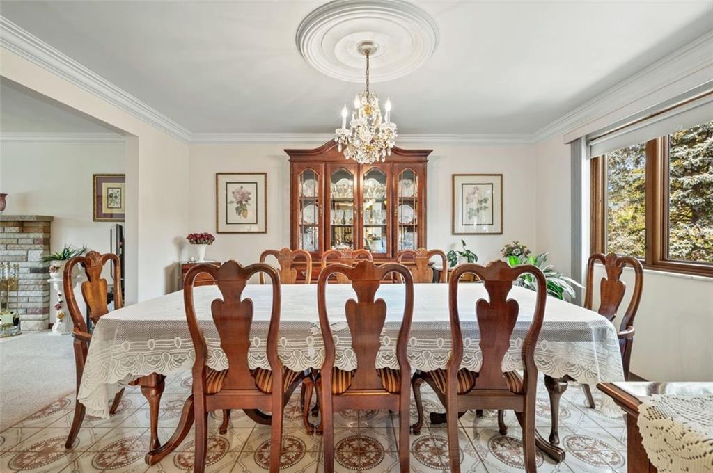 236 Philander Street Pittsburgh, PA 15218 - Photo 17 of 35 a view of a dining room with furniture window and outside view