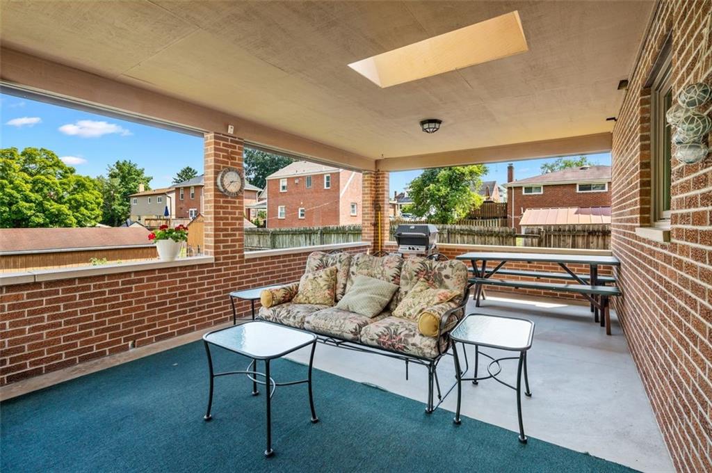 236 Philander Street Pittsburgh, PA 15218 - Photo 18 of 35 a outdoor living space with furniture and a potted plant