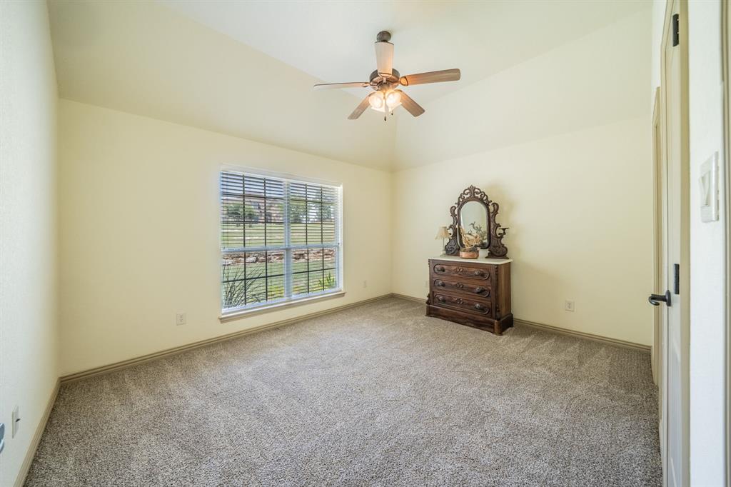 109 Overton Ridge Circle Weatherford, TX 76088 - Photo 18 of 27 Third Bedroom - New Carpet & Fresh Paint.