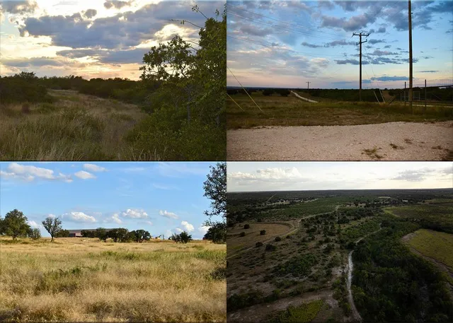 a view of a lake from a mountain