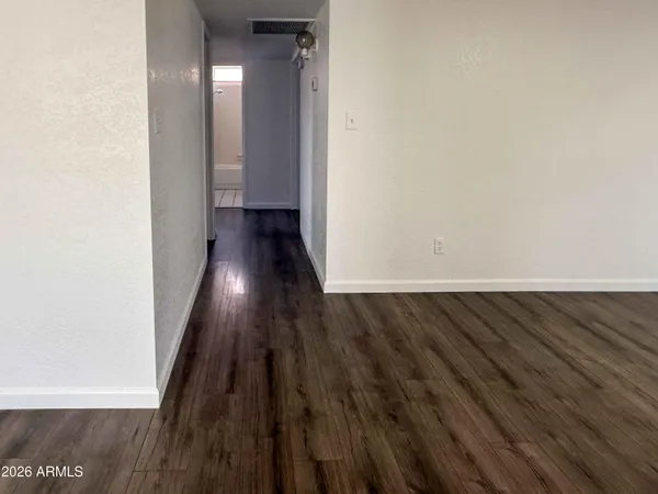 wooden floor in an empty room