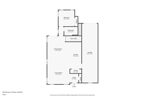 $2,335 | 495 North Ranger Trail, Gilbert, AZ 85234
