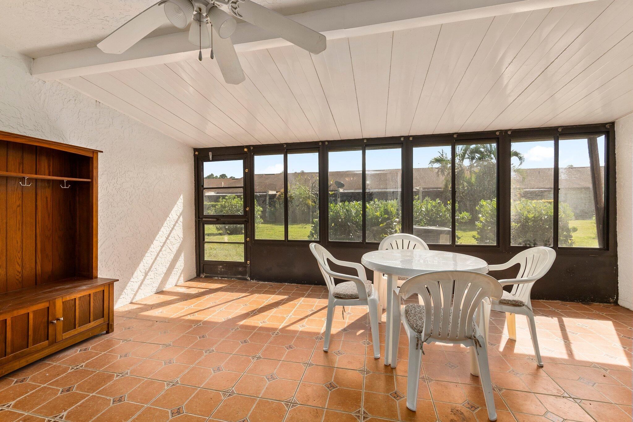 6038 Indrio Road, Unit 5 Fort Pierce, FL 34951 - Photo 13 of 17 Rear Porch