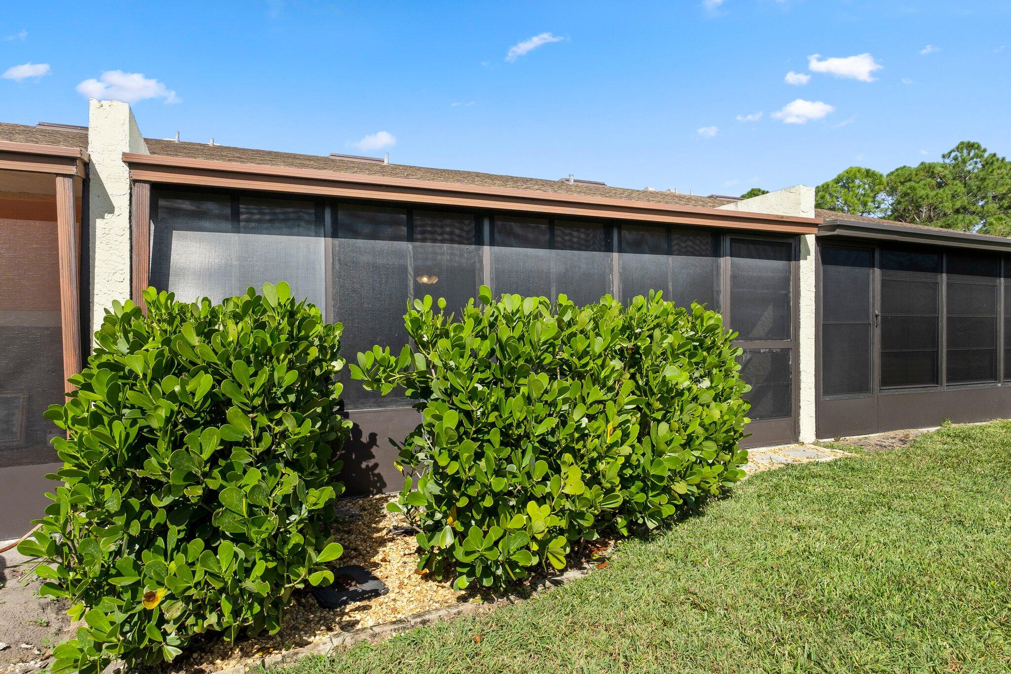 6038 Indrio Road, Unit 5 Fort Pierce, FL 34951 - Photo 15 of 17 Rear Porch