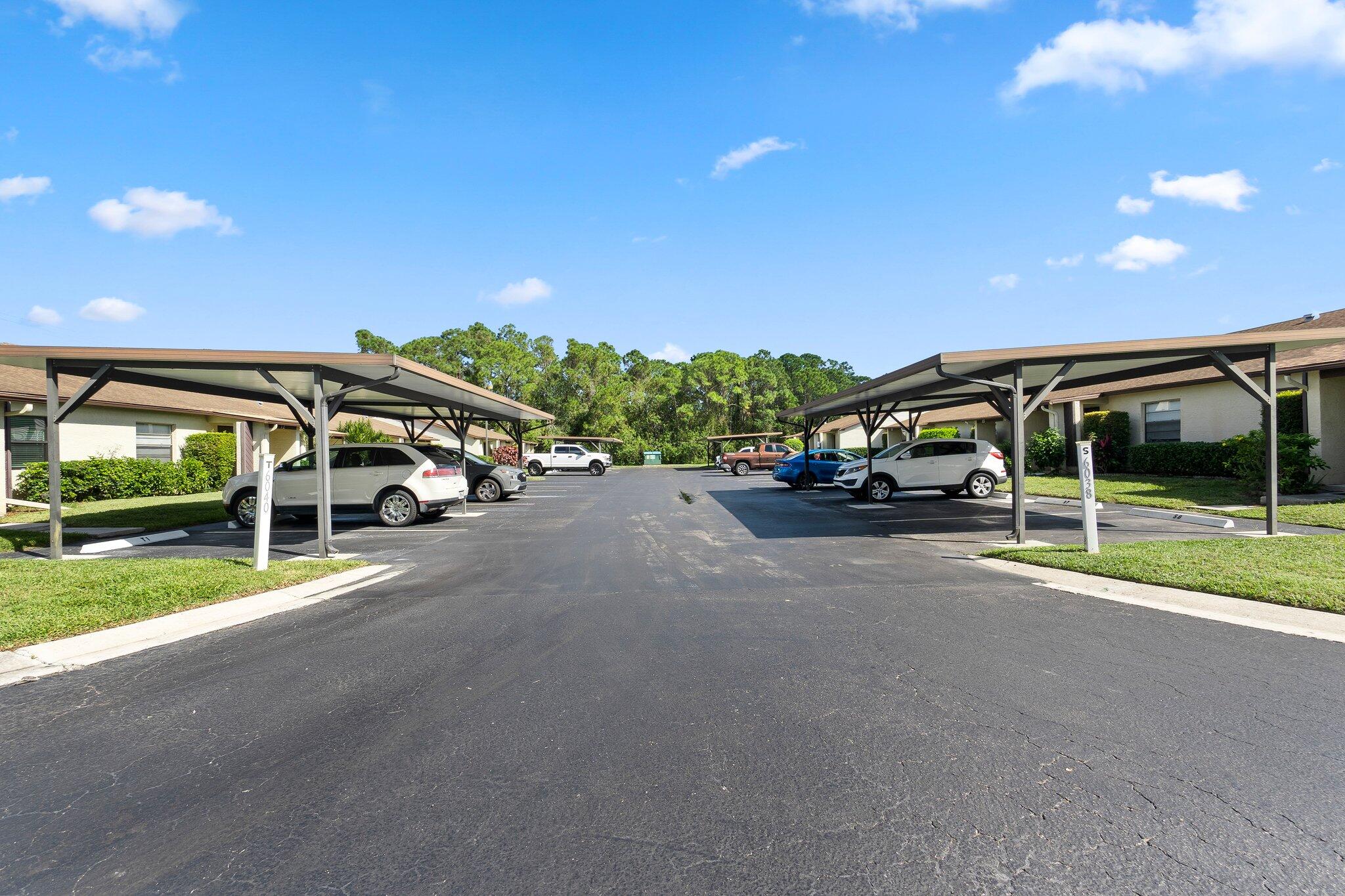 6038 Indrio Road, Unit 5 Fort Pierce, FL 34951 - Photo 16 of 17 Carport