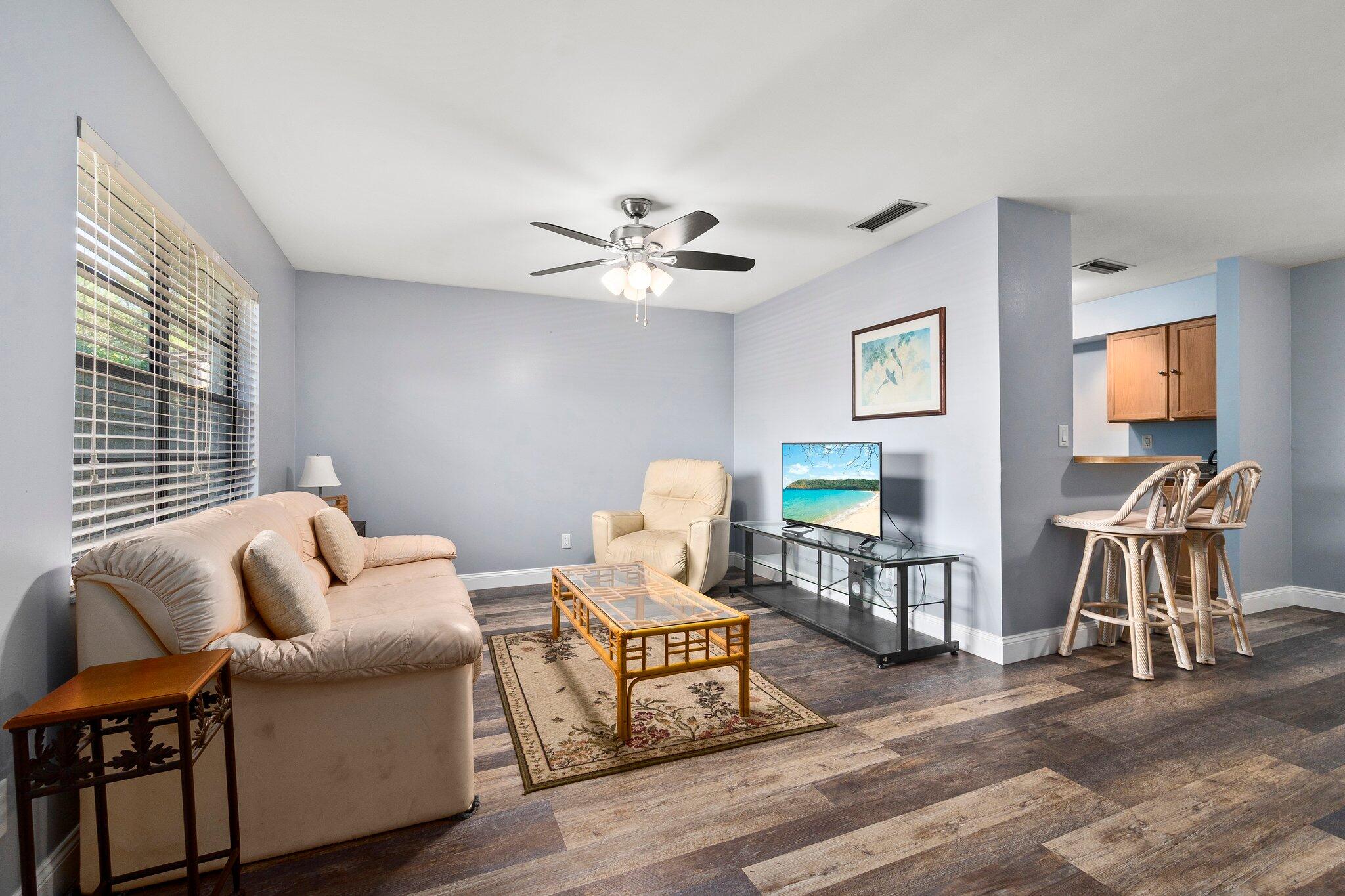 6038 Indrio Road, Unit 5 Fort Pierce, FL 34951 - Photo 2 of 17 Living Room