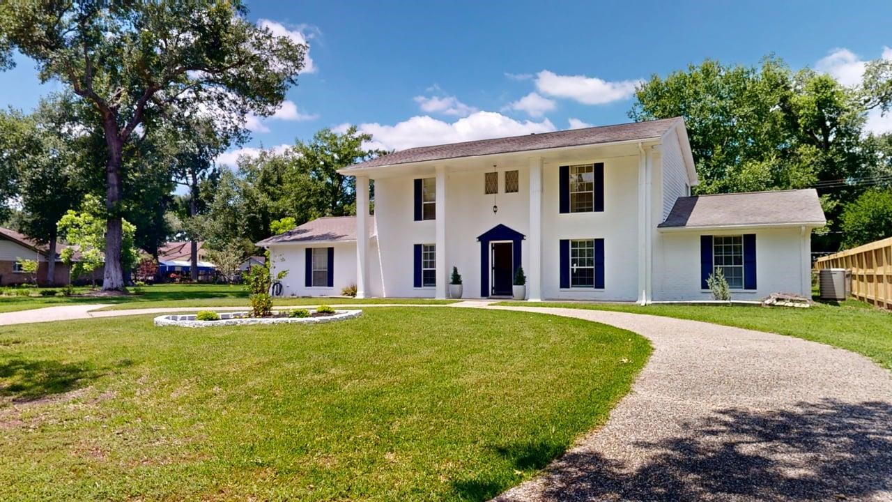 619 Cotter Drive Spring, TX 77373 - Photo 3 of 50 a view of an house with swimming pool and a yard