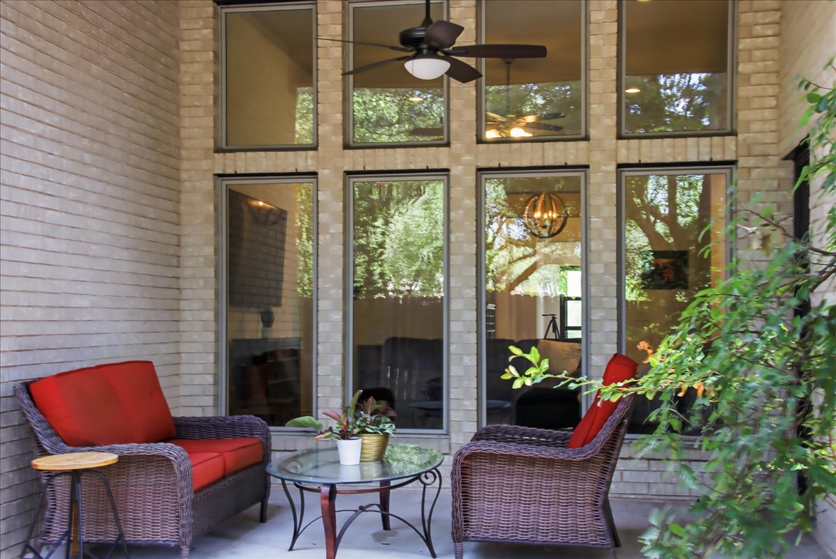109 Rock Dock Road Georgetown, TX 78633 - Photo 30 of 39 Very private patio for evenings or mornings outside.