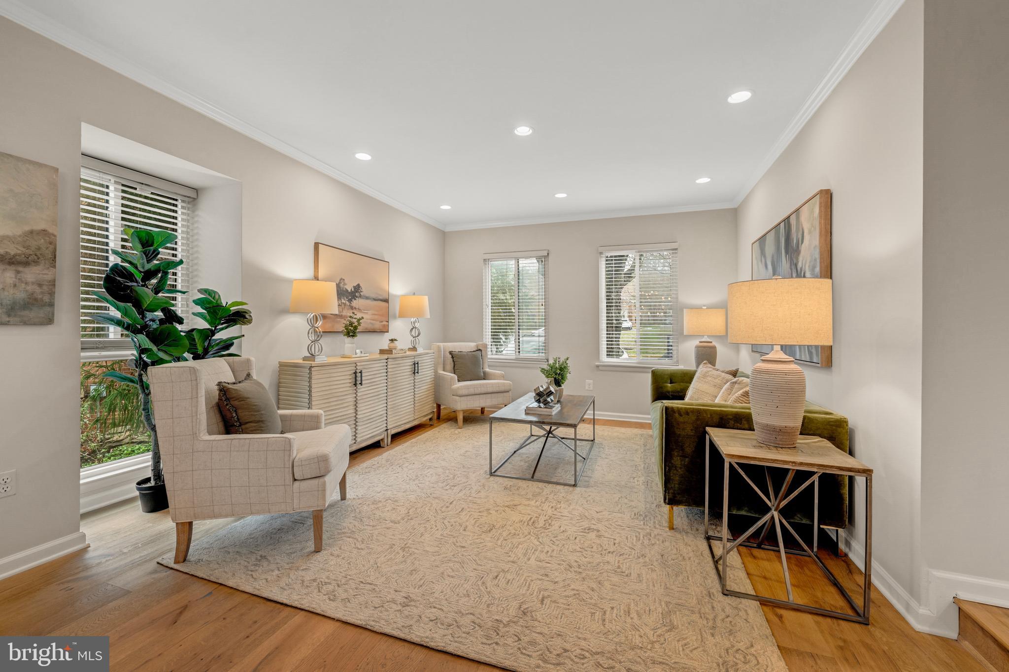 2012 Swans Neck Way Reston, VA 20191 - Photo 5 of 48 a living room with furniture and wooden floor