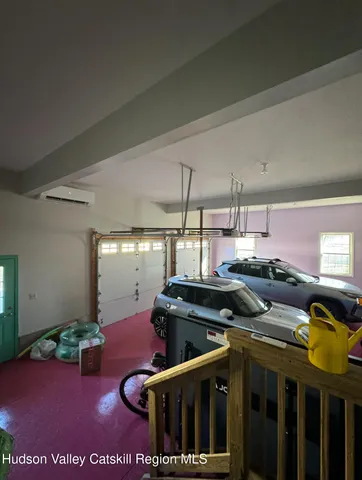 a view of a living room and a window