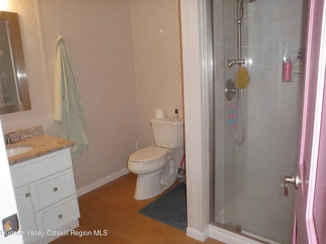 a close view of utility room