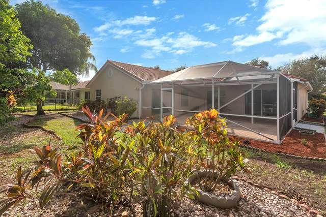 4821 North Lee Road Delray Beach, FL 33445 - Photo 31 of 33 a view of outdoor space garden and deck