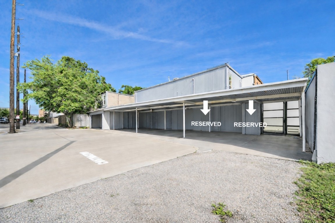 6311 Riverview Way Houston, TX 77057 - Photo 28 of 32 Convenient reserved parking located directly behind the townhome for easy, everyday access!