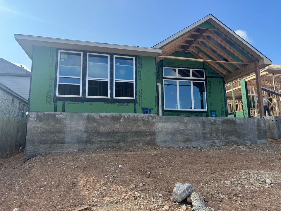 120 Pipe Cactus Pass Georgetown, TX 78633 - Photo 8 of 35 a front view of a house with a yard