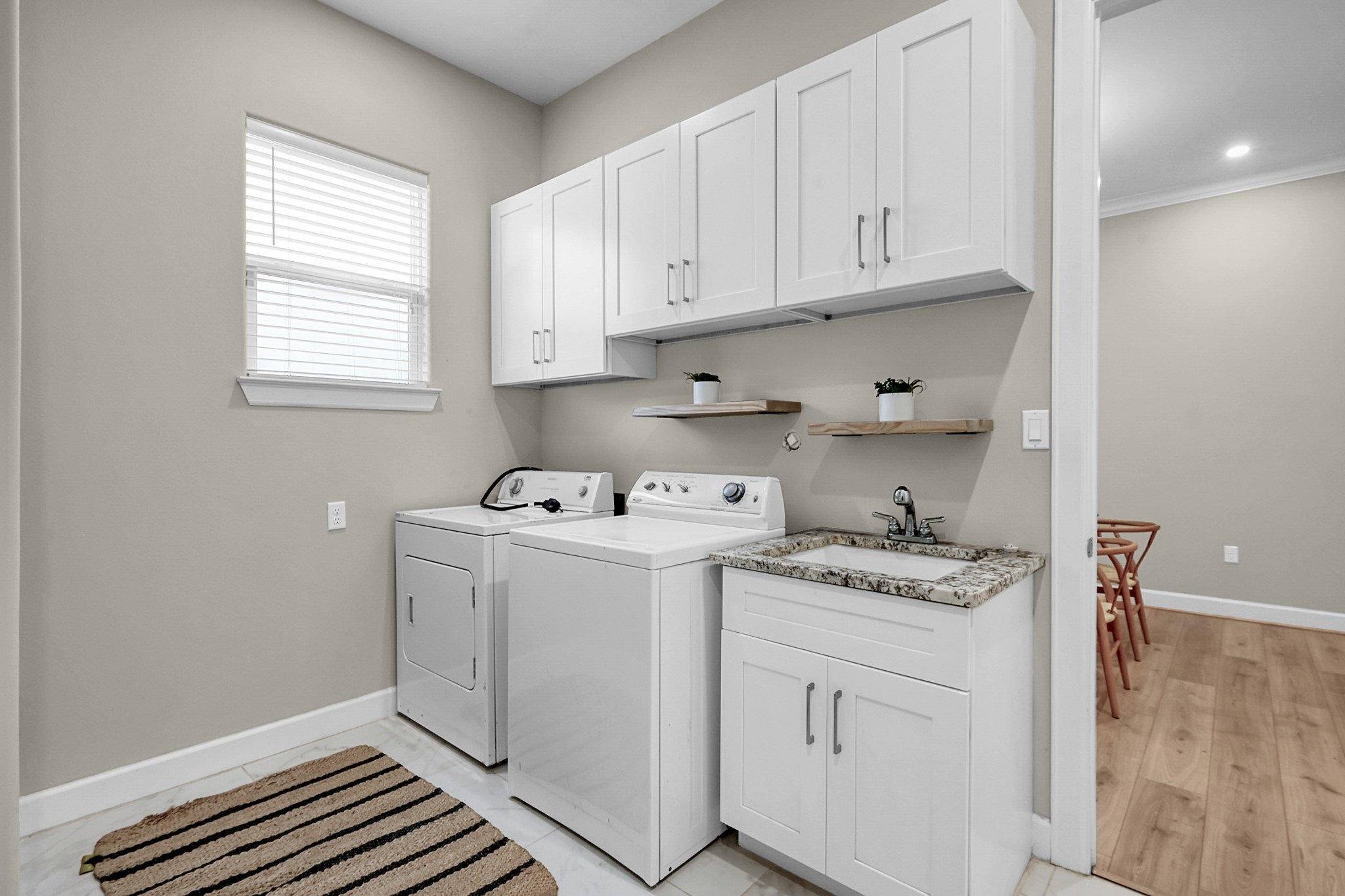 121 Bermuda Circle Montgomery, TX 77356 - Photo 21 of 44 a view of storage and utility room with washer and dryer